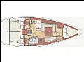 Oceanis 37 - Layout